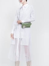 Women Retro Mesh Dress
